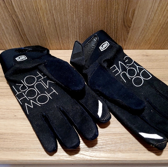 100 Percent Youth Brisker Mountain Bike Gloves, Large - Picture 2 of 3